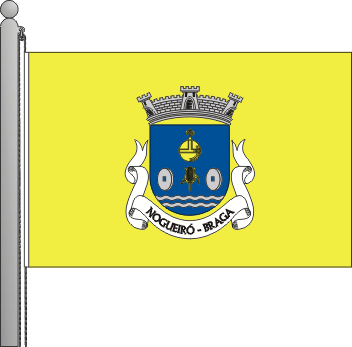 Bandeira da freguesia de Nogueir