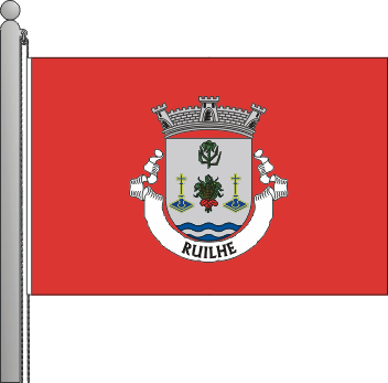 Bandeira da freguesia de Ruilhe