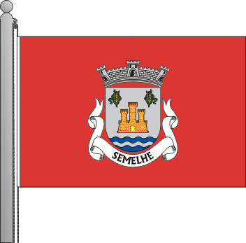 Bandeira da freguesia de Semelhe