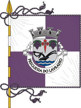 Bandeira da freguesia do Lavradio
