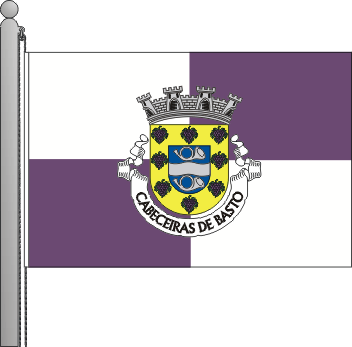 Bandeira do município de Cabeceiras de Basto