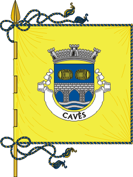 Estandarte da freguesia de Cavs