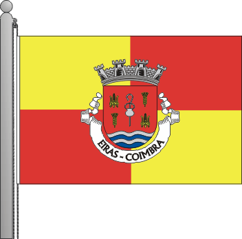 Bandeira da freguesia de Eiras