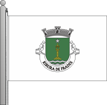 Bandeira da freguesia de Ribeira de Frades