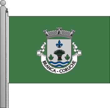 Bandeira da freguesia de Branca