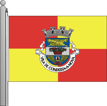 Bandeira do municpio de Condeixa - a - Nova