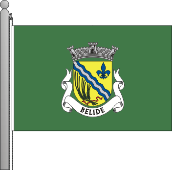 Bandeira da freguesia de Belide