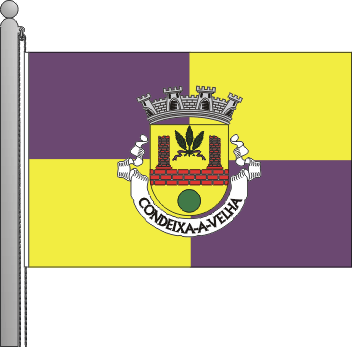 Bandeira da freguesia de Condeixa-a-Velha