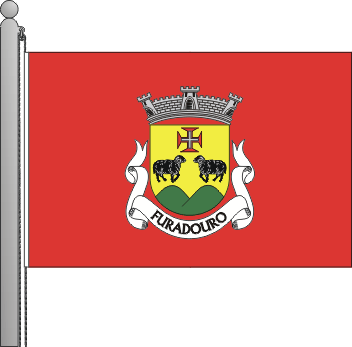 Bandeira da freguesia de Furadouro