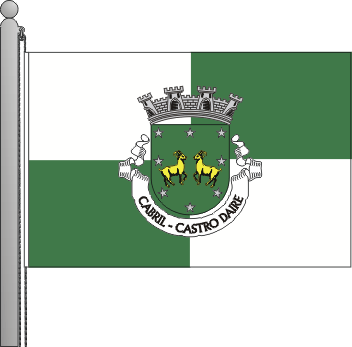 Bandeira da freguesia de Cabril