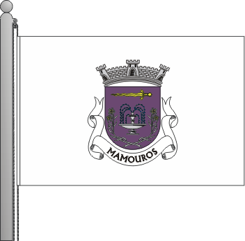Bandeira da freguesia de Mamouros