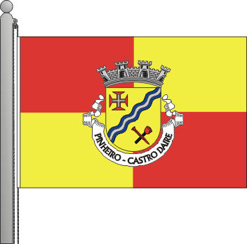 Bandeira da freguesia de Pinheiro