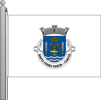 Bandeira da freguesia de Santa Maria Maior