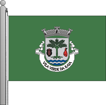 Bandeira da freguesia de Vila Verde da Raia