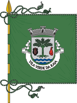 Estandarte da freguesia de Vila Verde da Raia