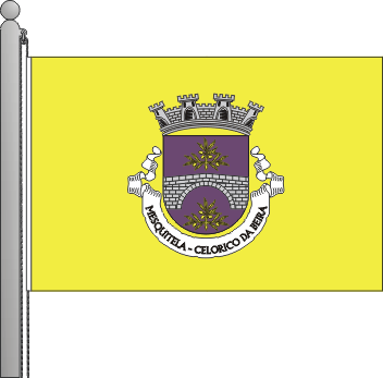 Bandeira da freguesia de Mesquitela