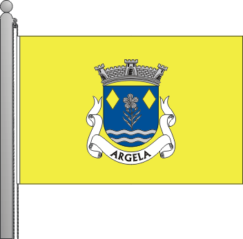 Bandeira da freguesia de Argela