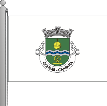 Bandeira da freguesia de Gondar