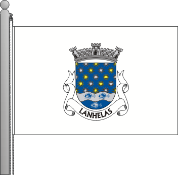 Bandeira da freguesia de Lanhelas