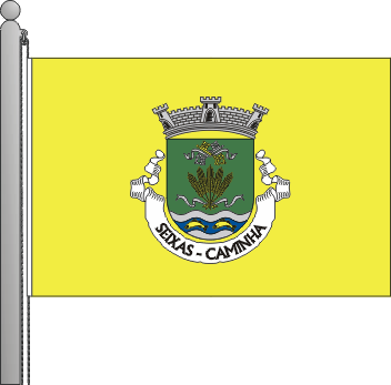 Bandeira da freguesia de Seixas