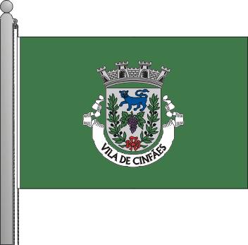 Bandeira do municpio de Cinfes