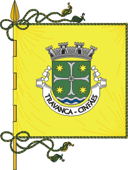 Estandarte da freguesia de Travanca