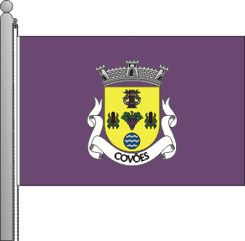 Bandeira da freguesia de Coves