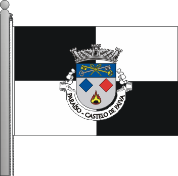 Bandeira da freguesia de Paraso