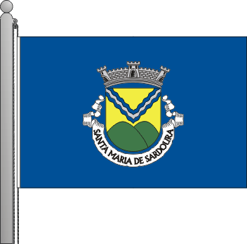 Bandeira da freguesia de Santa Maria de Sardoura