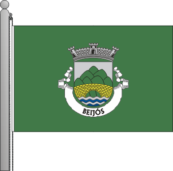 Bandeira da freguesia de Beijs