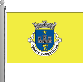 Bandeira da freguesia de Currelos