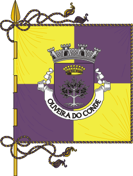 Estandarte da freguesia de Oliveira do Conde