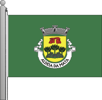 Bandeira da freguesia de Aldeia da Mata