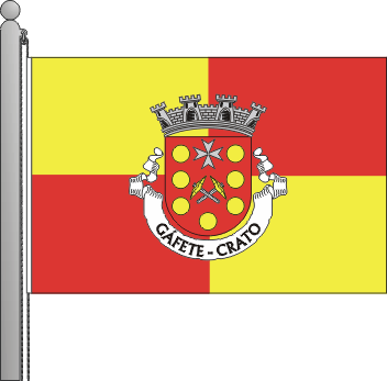 Bandeira da freguesia de Gfete