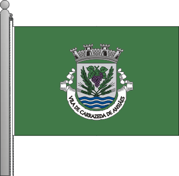 Bandeira do municpio de Carrazeda de Ansies