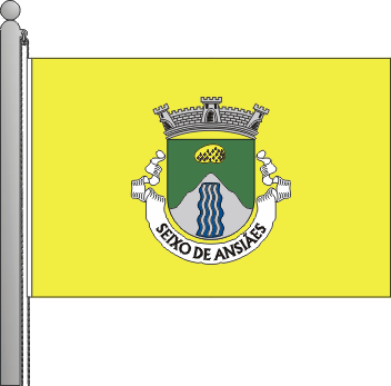Bandeira da freguesia de Seixo de Ansies