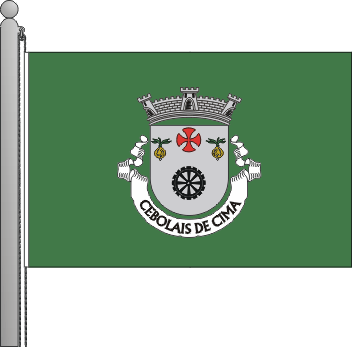 Bandeira da freguesia de Cebolais de Cima