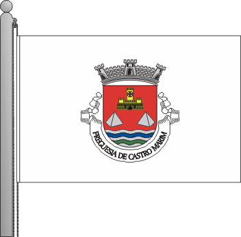 Bandeira da freguesia de Castro Marim