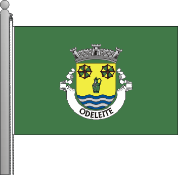 Bandeira da freguesia de Odeleite