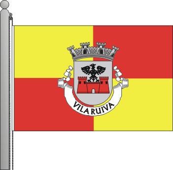 Bandeira da freguesia de Vila Ruiva