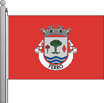 Bandeira da freguesia de Ferro