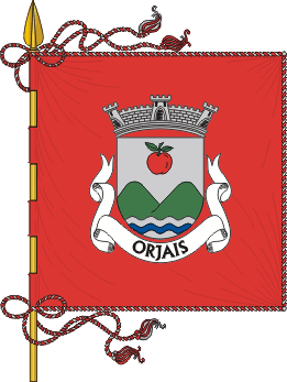 Estandarte da freguesia de Orjais