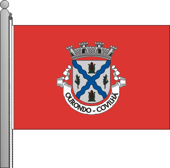 Bandeira da freguesia de Ourondo