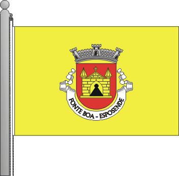 Bandeira da freguesia de Fonte Boa