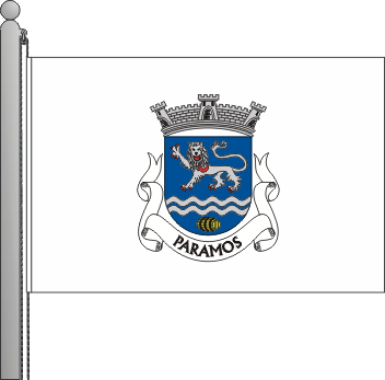 Bandeira da freguesia de Paramos