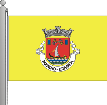 Bandeira da freguesia de Pardilh