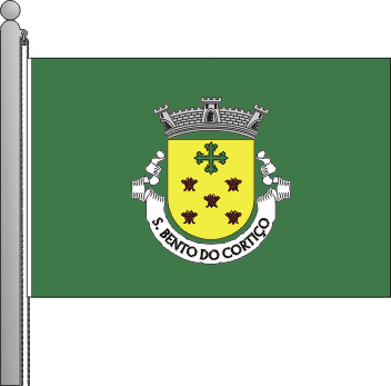 Bandeira da freguesia de So Bento do Cortio