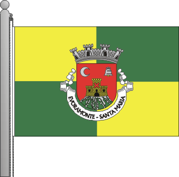 Bandeira da freguesia de Evoramonte