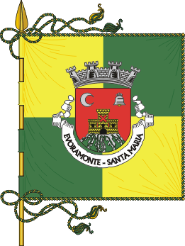 Estandarte da freguesia de Evoramonte