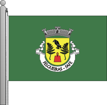 Bandeira da freguesia de Felgueiras